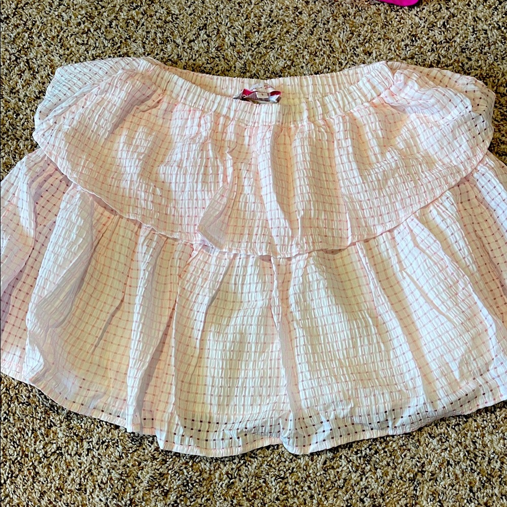 Willowhouse Pink Ruffled Women's Skirt